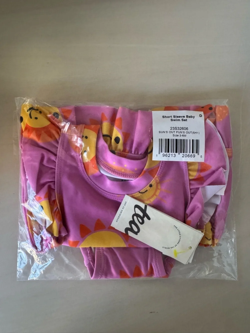 NEW with tags, Tea Swim Set – Sun